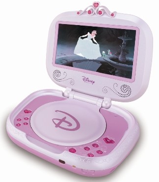 Przenony odtwarzacz DVD Ksiniczki Disney P 7100 PDE
