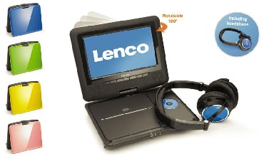 Przenony odtwarzacz DVD Lenco DVP-736
