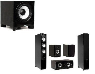 Zestaw gonikw kina domowego Energy CF-50 HCS5 + ESW-C8