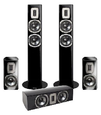 Zestaw gonikw kina domowego Quadral CHROMIUM STYLE 50 SET
