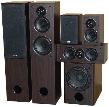 Zestaw gonikw kina domowego KODA AV-707 v.3 + SW-850 v.2