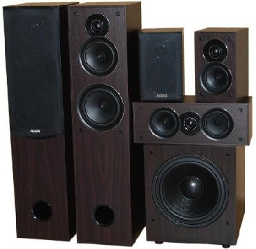 Zestaw głośników kina domowego KODA AV-707 v.3 + SW-1000 v.2
