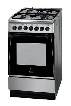 Kuchnia elektryczna z pyt gazow Indesit KN3G610SA(X)/U S