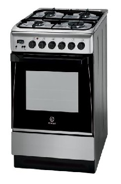 Kuchnia elektryczna z pyt gazow Indesit KN3G650SA(X)/U S