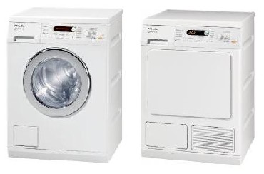 Zestaw pralka + suszarka Miele W 5801 WPS + T 8801 WP