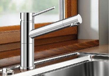 Bateria zlewozmywakowa stojąca Blanco ALTA-F Compact  chrom HD
